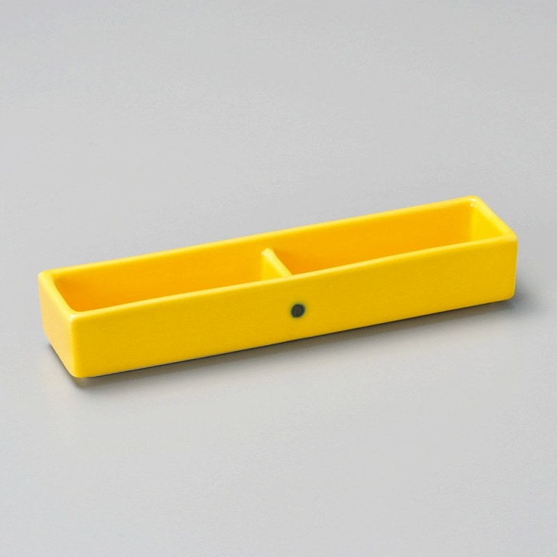 金正陶器 黄輝二品盛 1個(ご注文単位1個)【直送品】