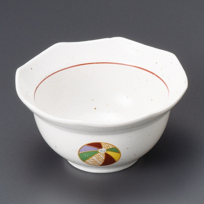 金正陶器 夢風船八角珍味鉢 1個(ご注文単位1個)【直送品】