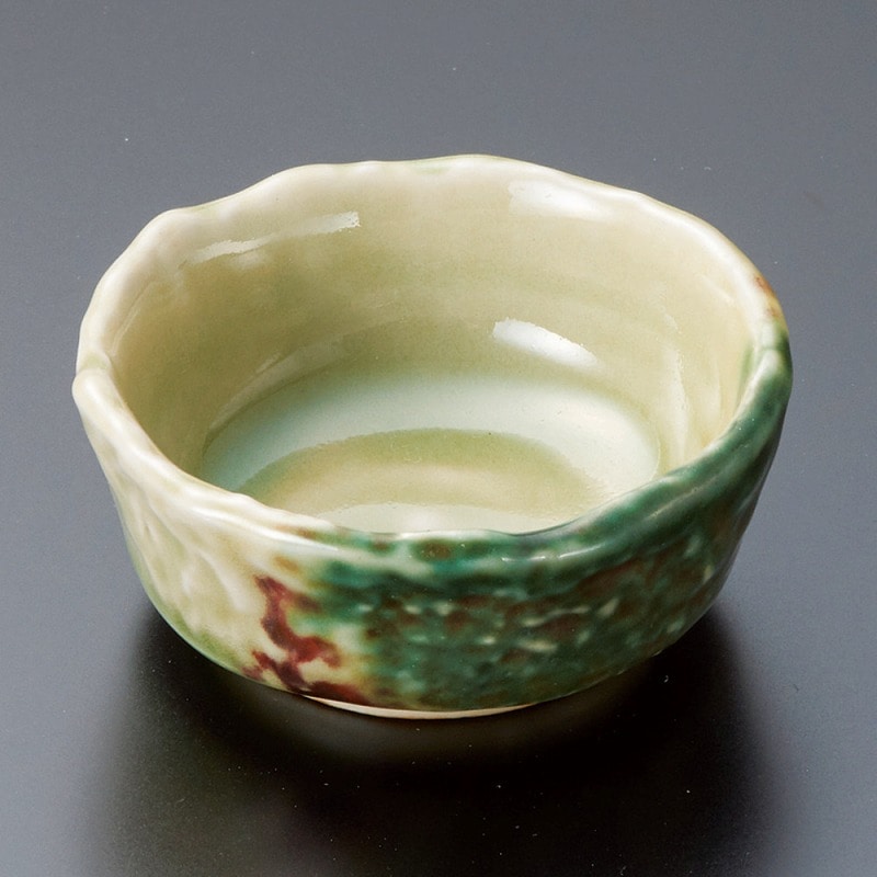 金正陶器 織部掛(岩石)丸千代口 1個(ご注文単位1個)【直送品】