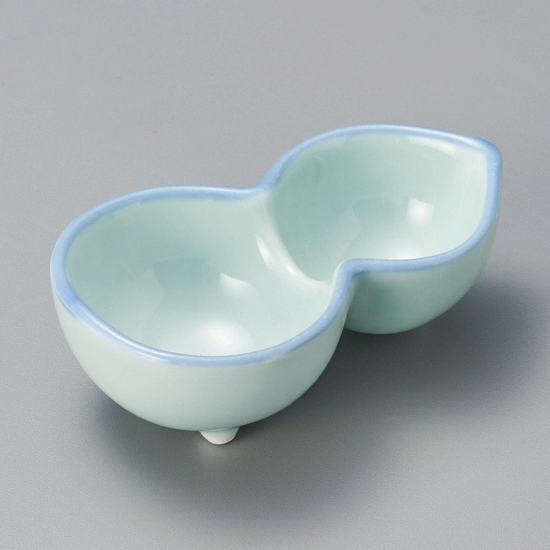金正陶器 ひさご型青磁珍味 1個(ご注文単位1個)【直送品】