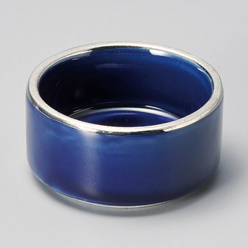 金正陶器 ルリ銀彩千代口 1個(ご注文単位1個)【直送品】