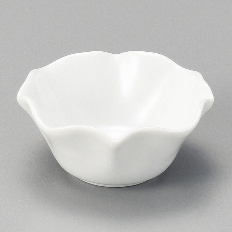 金正陶器 花笑み 白7.5cmボウル 1個(ご注文単位1個)【直送品】
