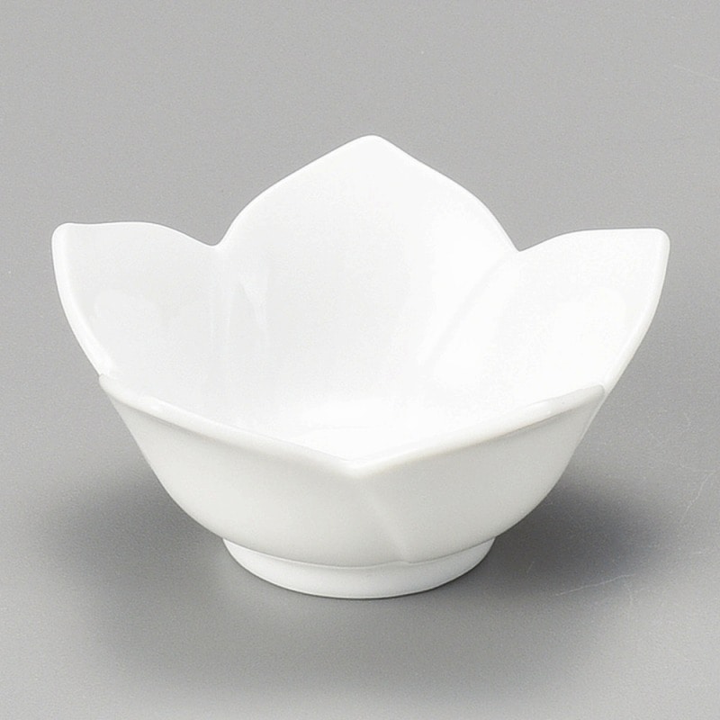 金正陶器 桔梗 白小鉢小 1個(ご注文単位1個)【直送品】