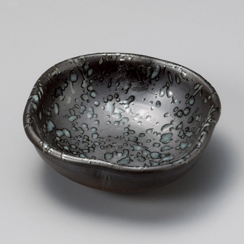 金正陶器 黒藤花形千代口 1個(ご注文単位1個)【直送品】