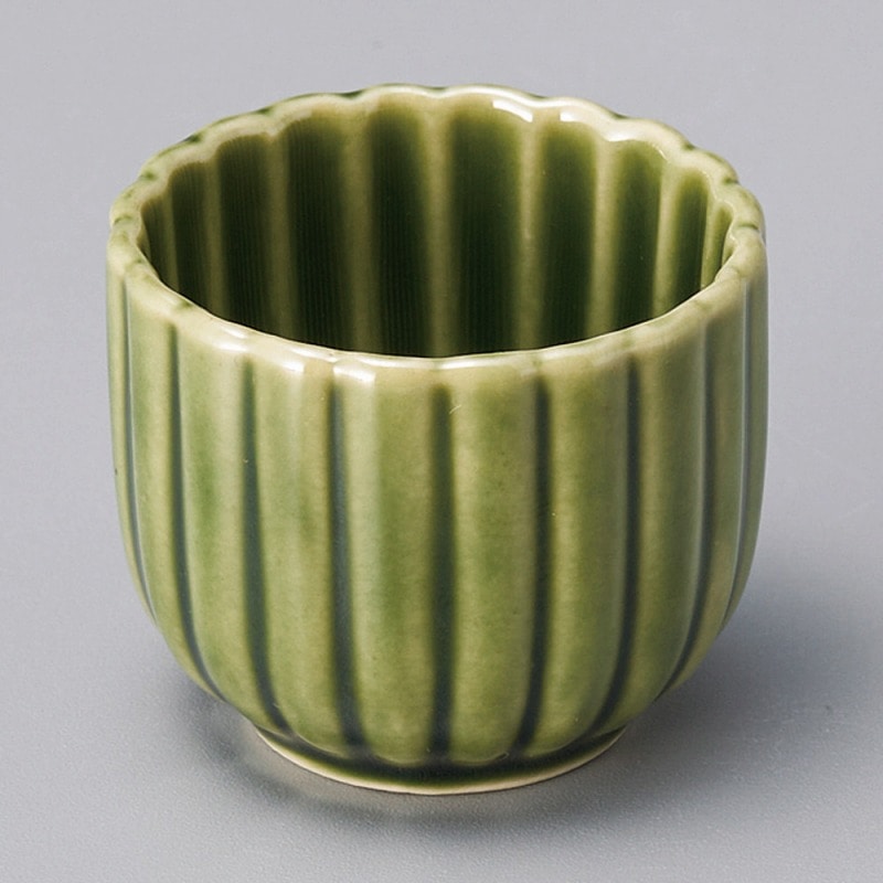 金正陶器 織部菊型珍味 1個（ご注文単位1個）【直送品】