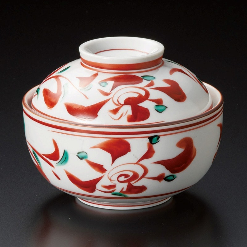 金正陶器 赤絵万歴小煮物碗 1個（ご注文単位1個）【直送品】