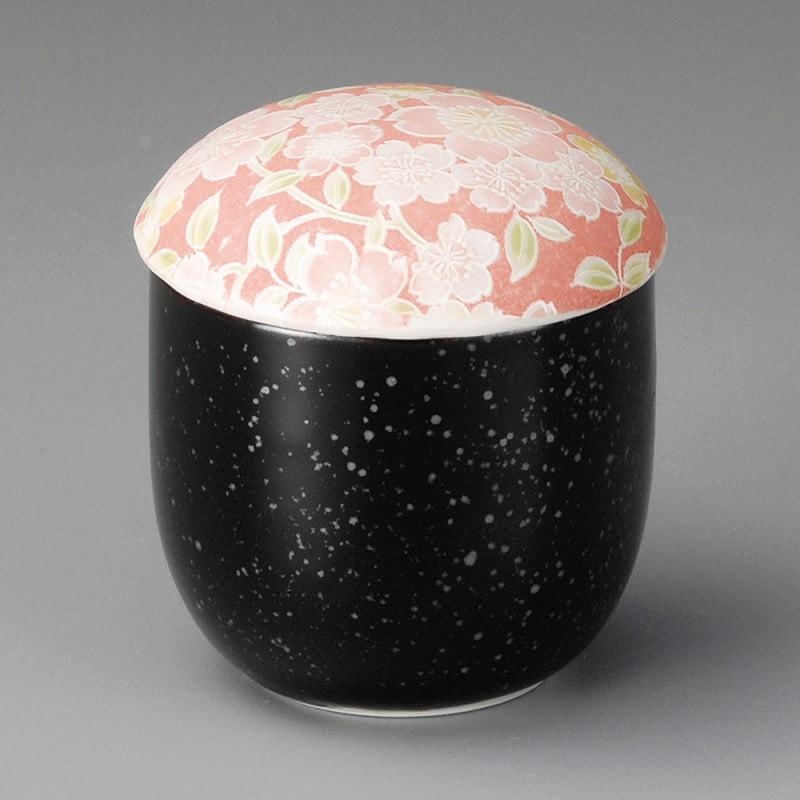 金正陶器 ピンク桜小むし碗 1個(ご注文単位1個)【直送品】