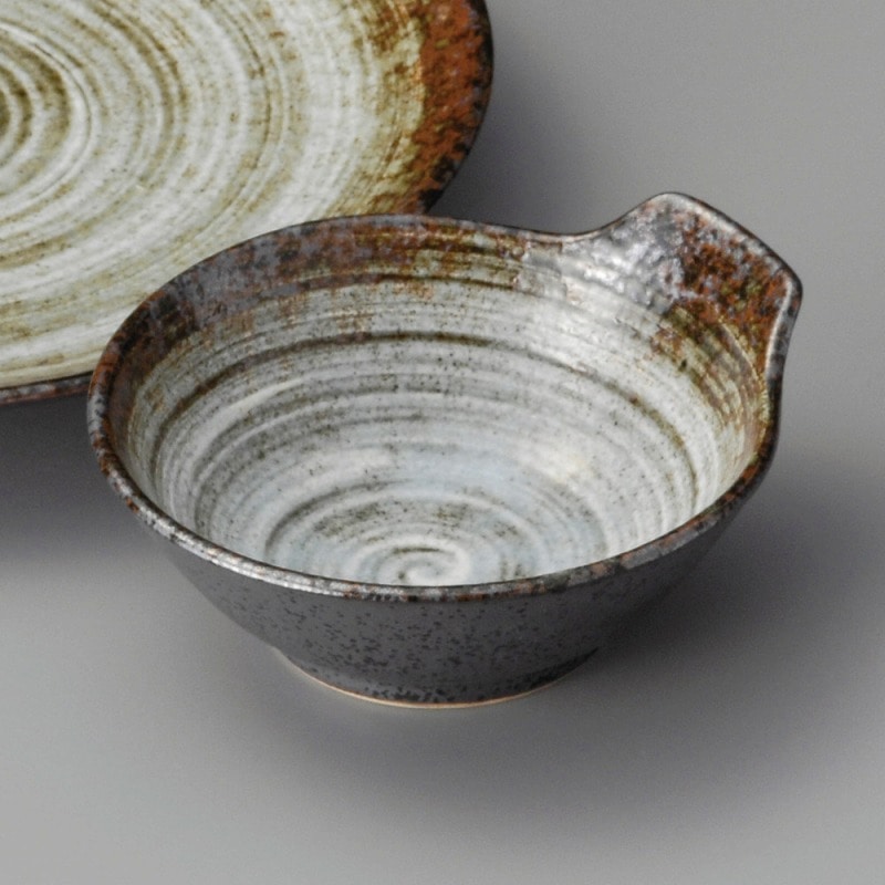 金正陶器 白刷毛均窯呑水 1個(ご注文単位1個)【直送品】