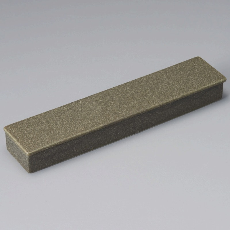 金正陶器 黒伊賀長角箱型鉢 1個(ご注文単位1個)【直送品】