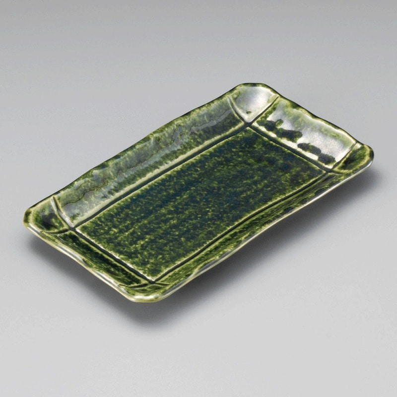 金正陶器 織部削格子8.5焼物皿 1個(ご注文単位1個)【直送品】
