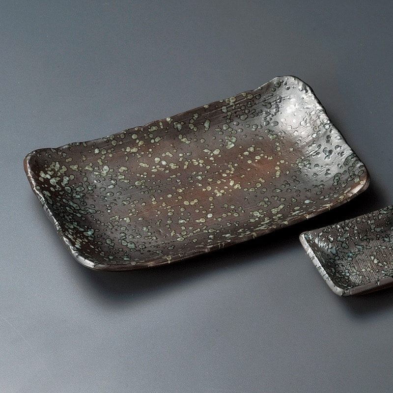 金正陶器 黒藤7.0焼物皿 1個(ご注文単位1個)【直送品】