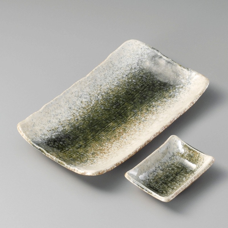 金正陶器 緑川長角7.0皿 1個(ご注文単位1個)【直送品】