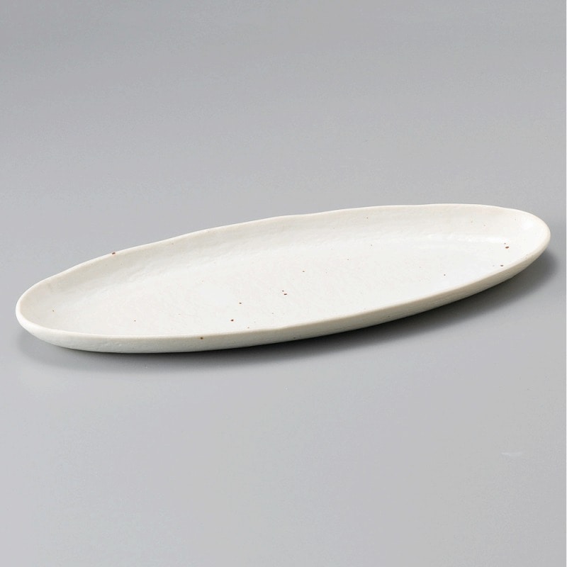 金正陶器 白粉引焼物トレー 1個(ご注文単位1個)【直送品】