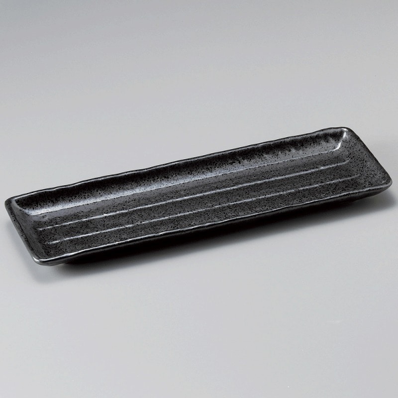 金正陶器 天目11.0長角皿 1個(ご注文単位1個)【直送品】