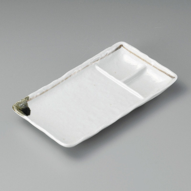 金正陶器 志野茶ライン串皿 1個(ご注文単位1個)【直送品】