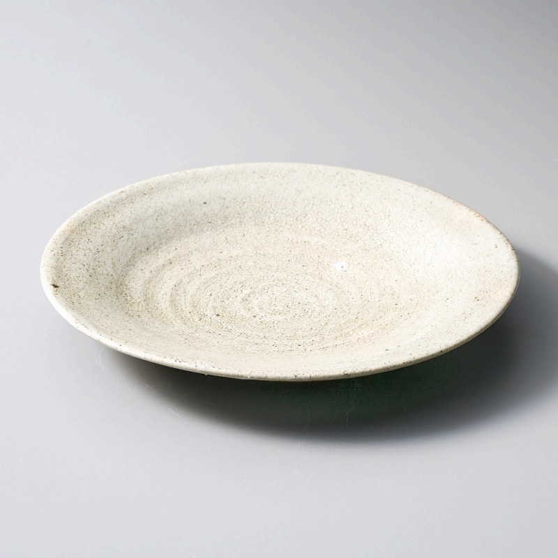金正陶器 錆梅花皮7寸プレート 1個(ご注文単位1個)【直送品】