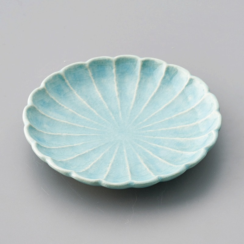 金正陶器 御深井5.0菊花丸取皿 1個(ご注文単位1個)【直送品】