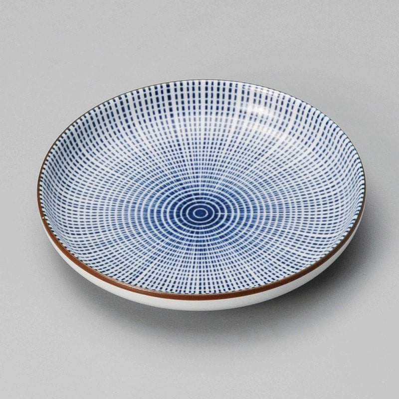 金正陶器 千段十草4.0皿 1個(ご注文単位1個)【直送品】