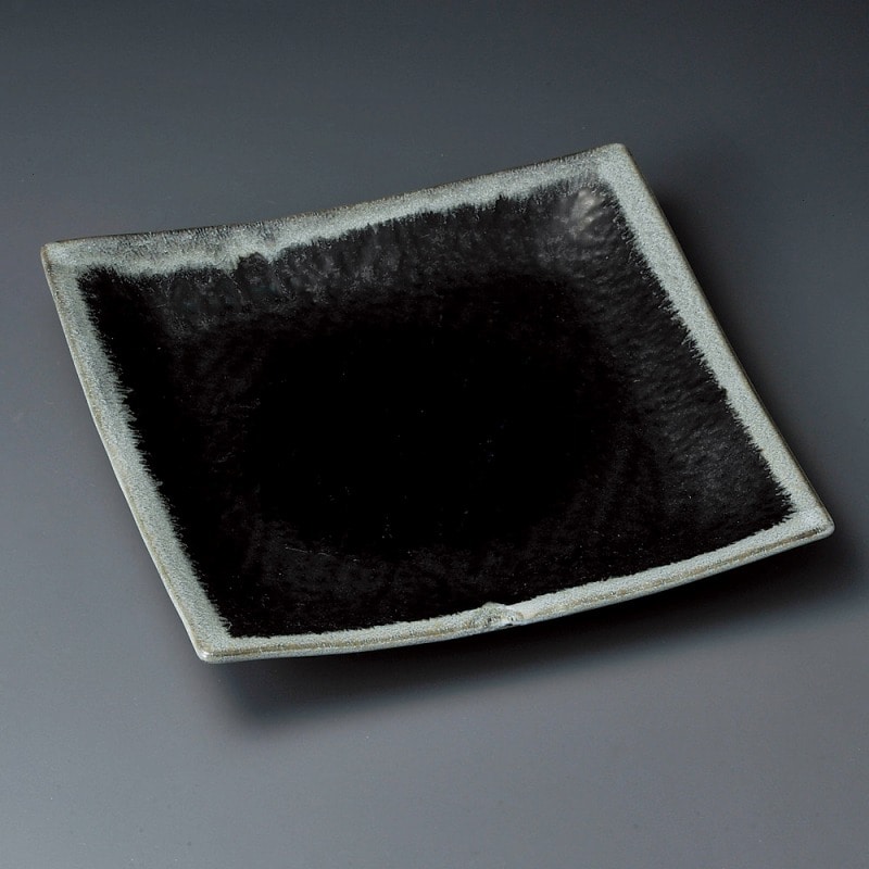 金正陶器 湖水手引正角皿(大) 1個(ご注文単位1個)【直送品】