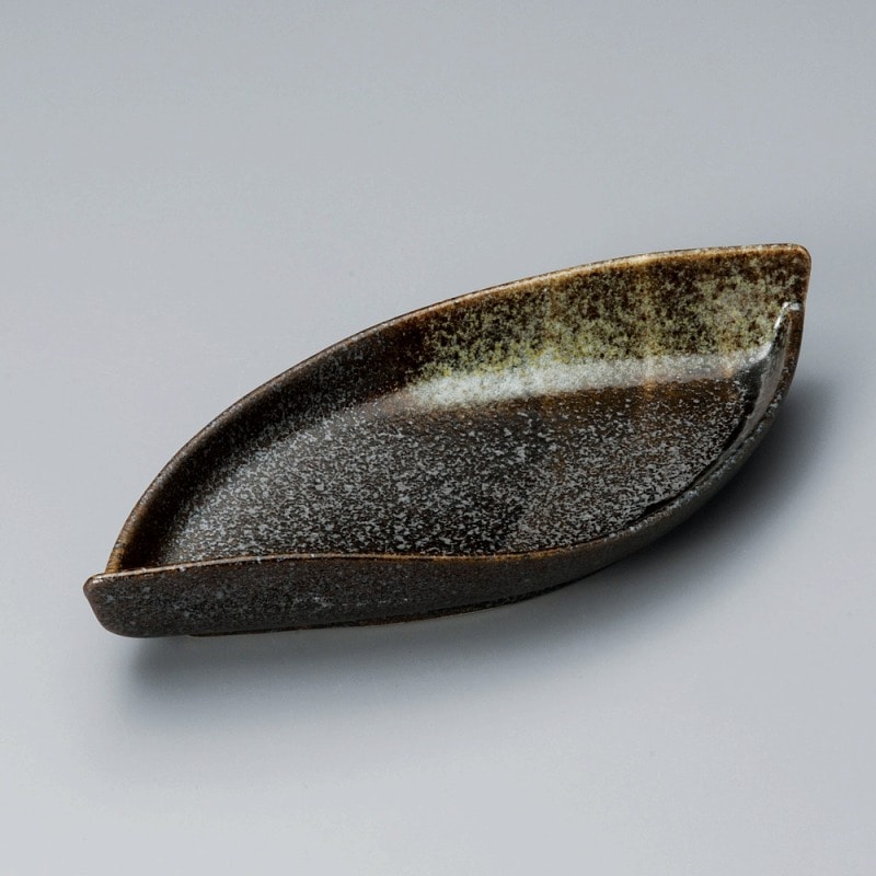 金正陶器 黒油滴盛込鉢 1個(ご注文単位1個)【直送品】