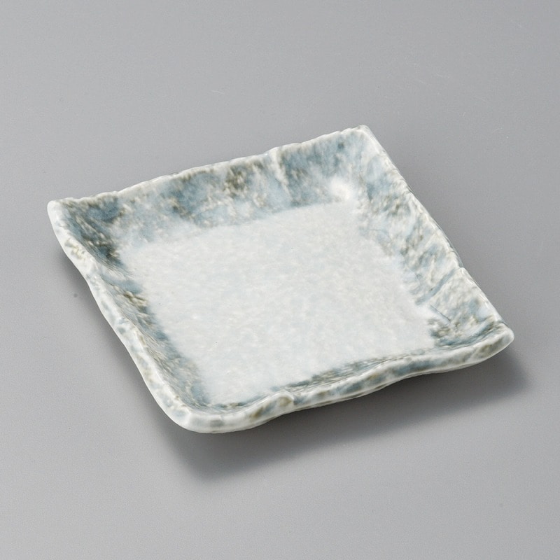金正陶器 淡青5.0正角皿 1個(ご注文単位1個)【直送品】