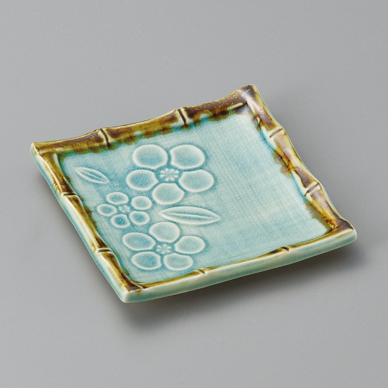 金正陶器 竹渕梅銘々皿 1個(ご注文単位1個)【直送品】