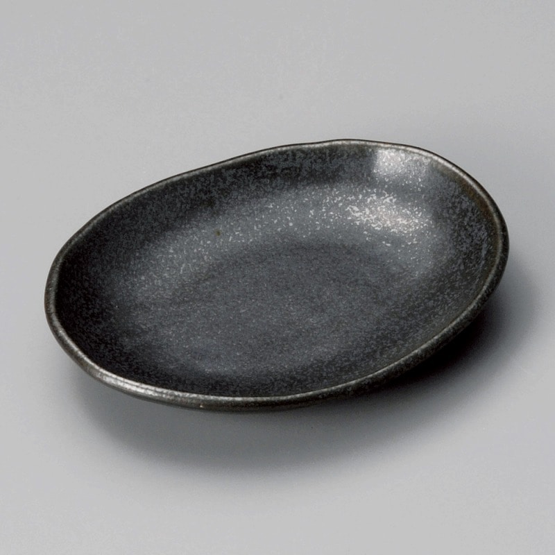 金正陶器 焼〆ダ円小皿 1個(ご注文単位1個)【直送品】