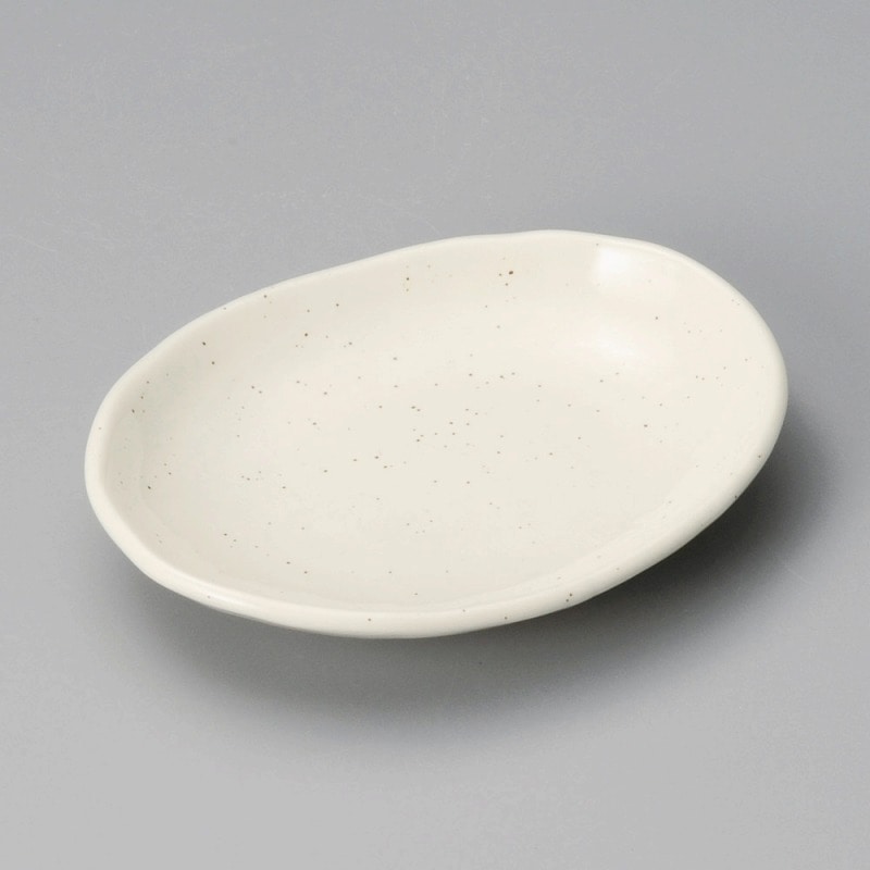 金正陶器 粉引ダ円特小皿 1個(ご注文単位1個)【直送品】