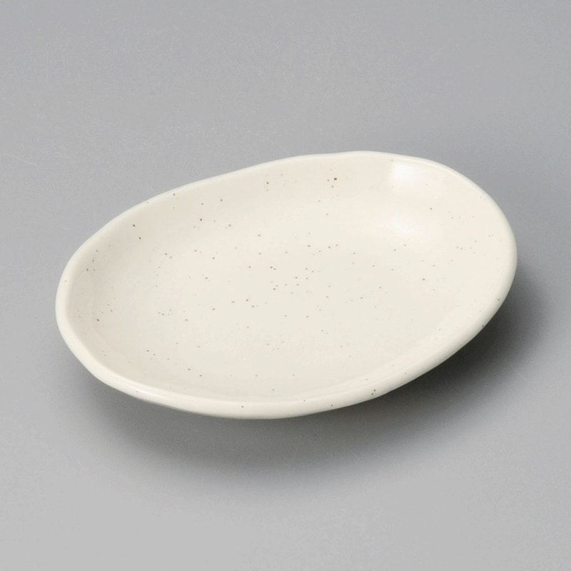 金正陶器 粉引ダ円小皿 1個(ご注文単位1個)【直送品】