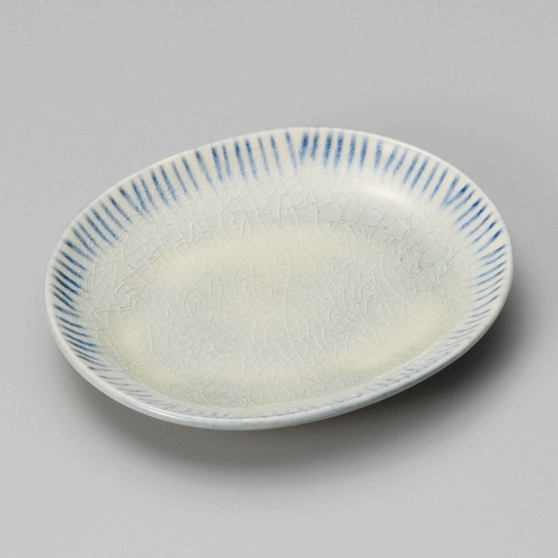 金正陶器 霜柱お好み皿(小) 1個(ご注文単位1個)【直送品】