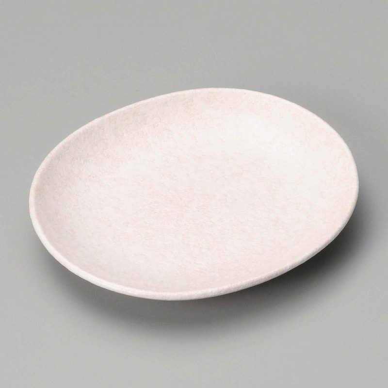 金正陶器 露(ピンク)お好み皿(小) 1個(ご注文単位1個)【直送品】