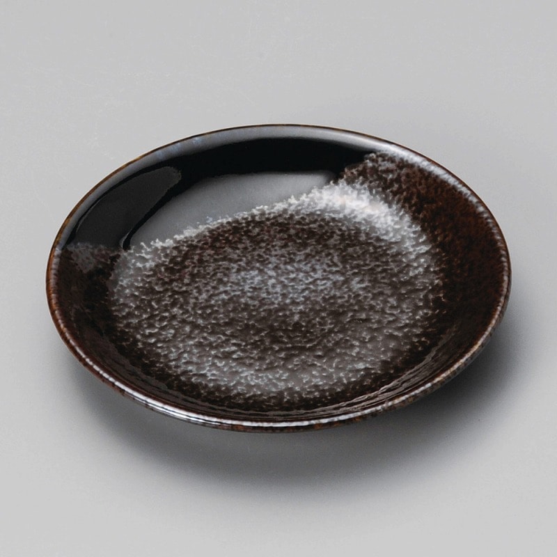 金正陶器 水晶ぬり分丸皿 1個(ご注文単位1個)【直送品】