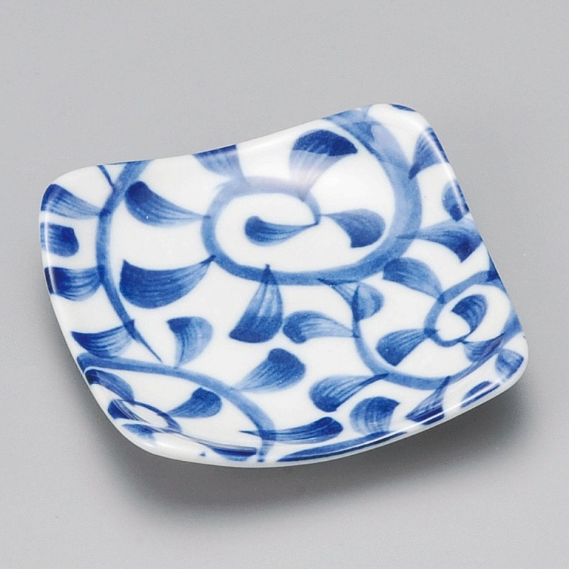 金正陶器 たこ唐草正角3.0皿 1個(ご注文単位1個)【直送品】