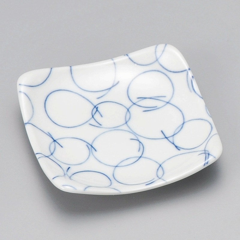金正陶器 さーくる正角3.0皿 1個(ご注文単位1個)【直送品】