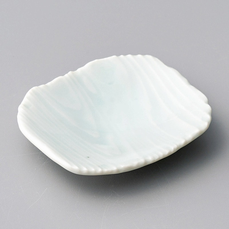 金正陶器 青白木目型小皿 1個(ご注文単位1個)【直送品】