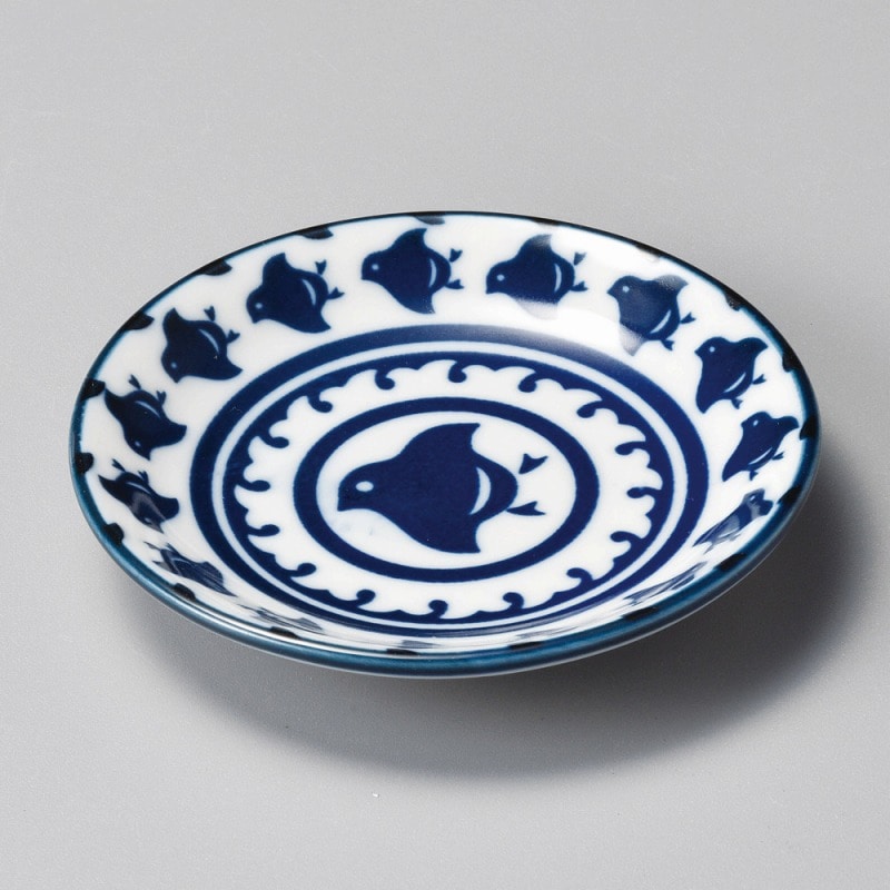 金正陶器 和模様 千鳥3.0皿 1個(ご注文単位1個)【直送品】
