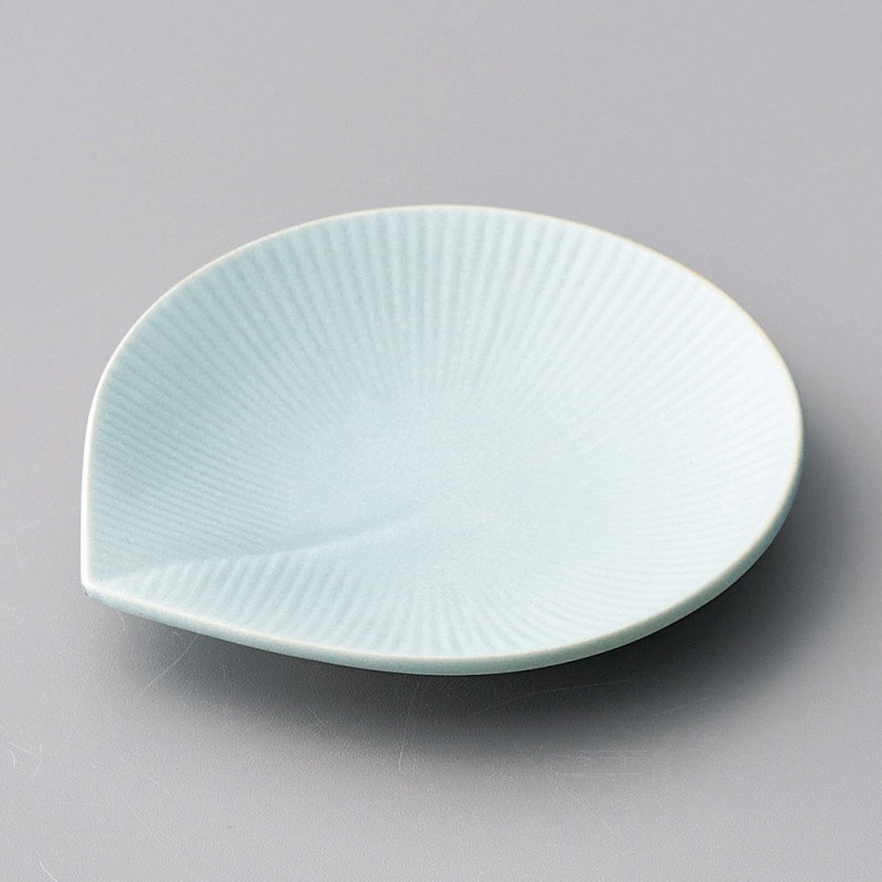 金正陶器 モア淡ブルー12.5cm小皿 1個(ご注文単位1個)【直送品】