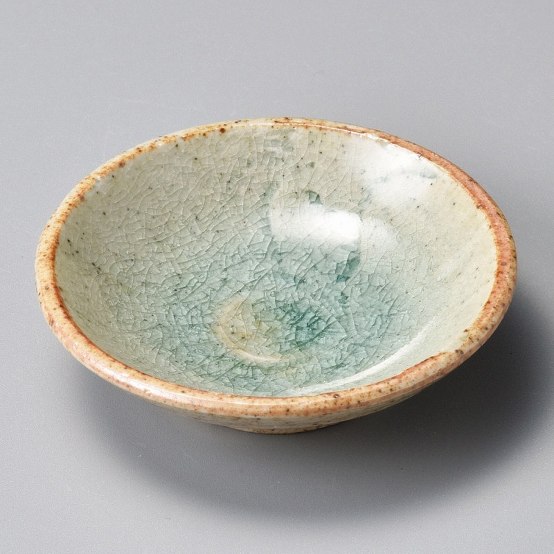 金正陶器 緑雲3.0丸皿 1個(ご注文単位1個)【直送品】