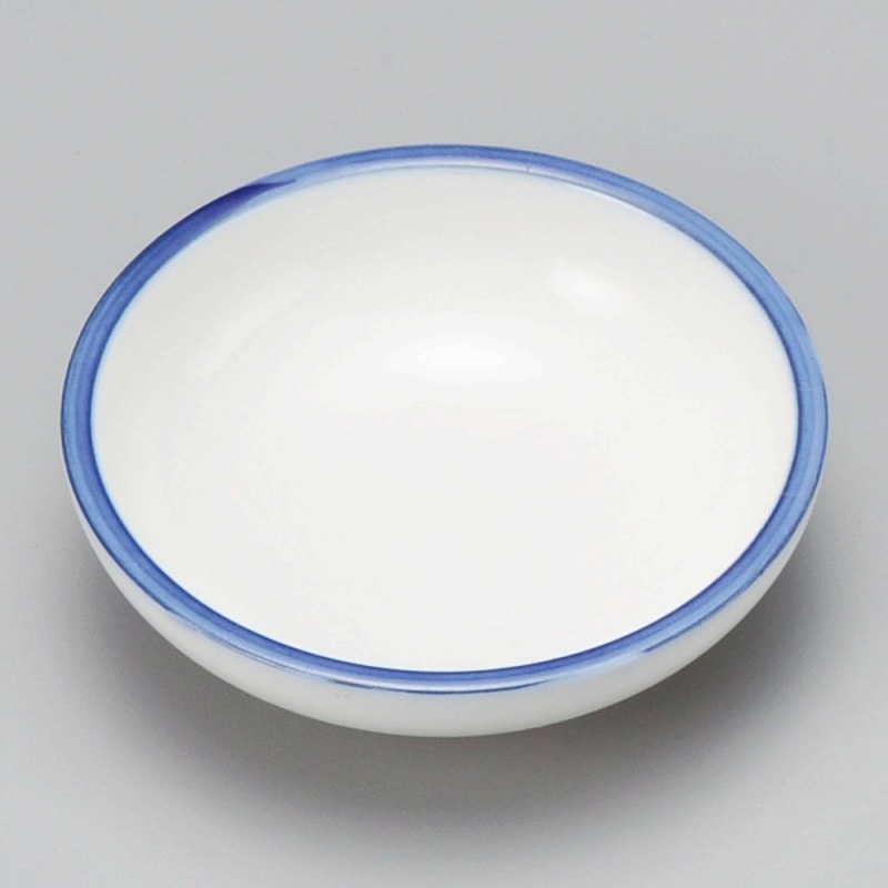 金正陶器 厚口紺3.0丸皿 1個(ご注文単位1個)【直送品】