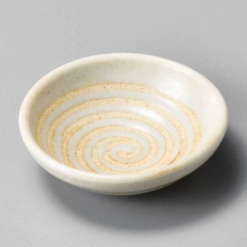 金正陶器 白うず小皿 1個(ご注文単位1個)【直送品】