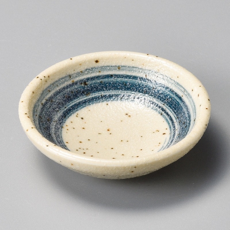 金正陶器 梨地ゴス刷毛小皿 1個(ご注文単位1個)【直送品】
