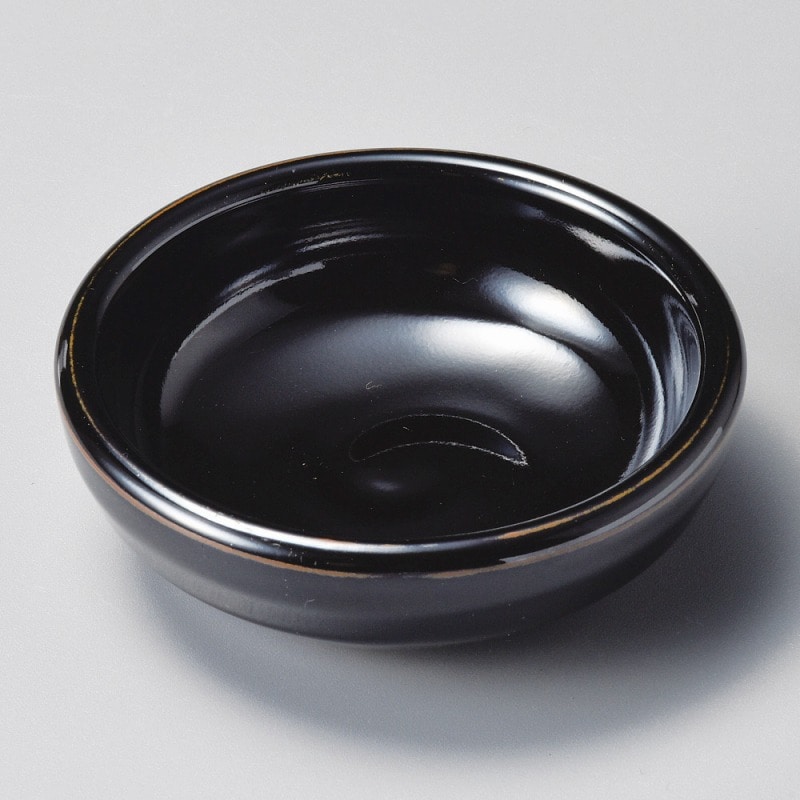 金正陶器 天目深小皿 1個(ご注文単位1個)【直送品】