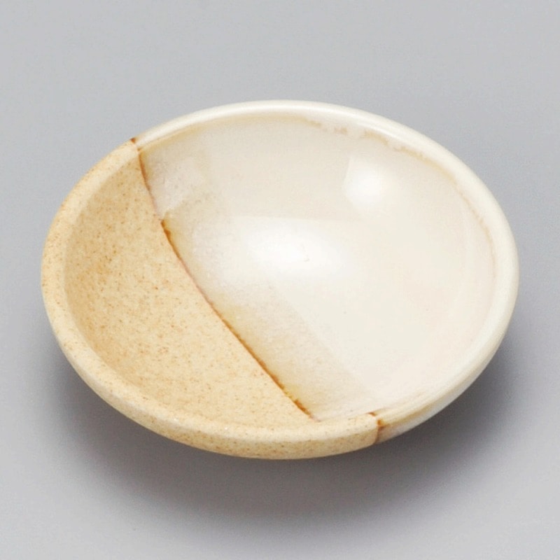 金正陶器 伊賀ヌリ分け小皿(白) 1個(ご注文単位1個)【直送品】