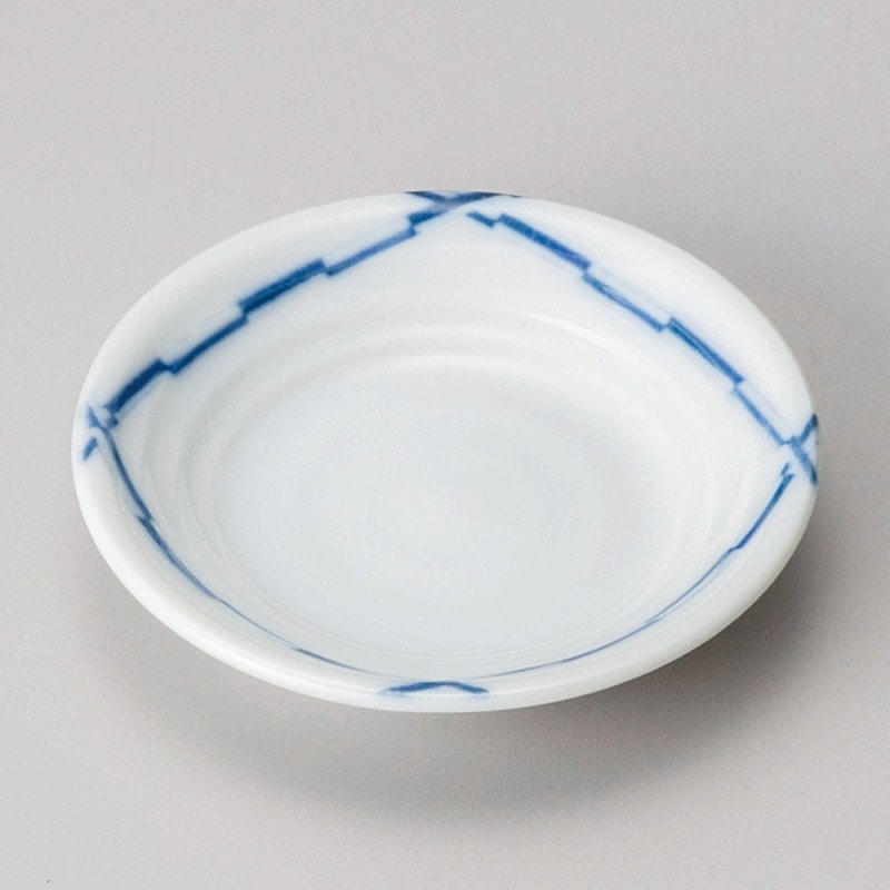 金正陶器 格子市松型入2.5皿 1個(ご注文単位1個)【直送品】