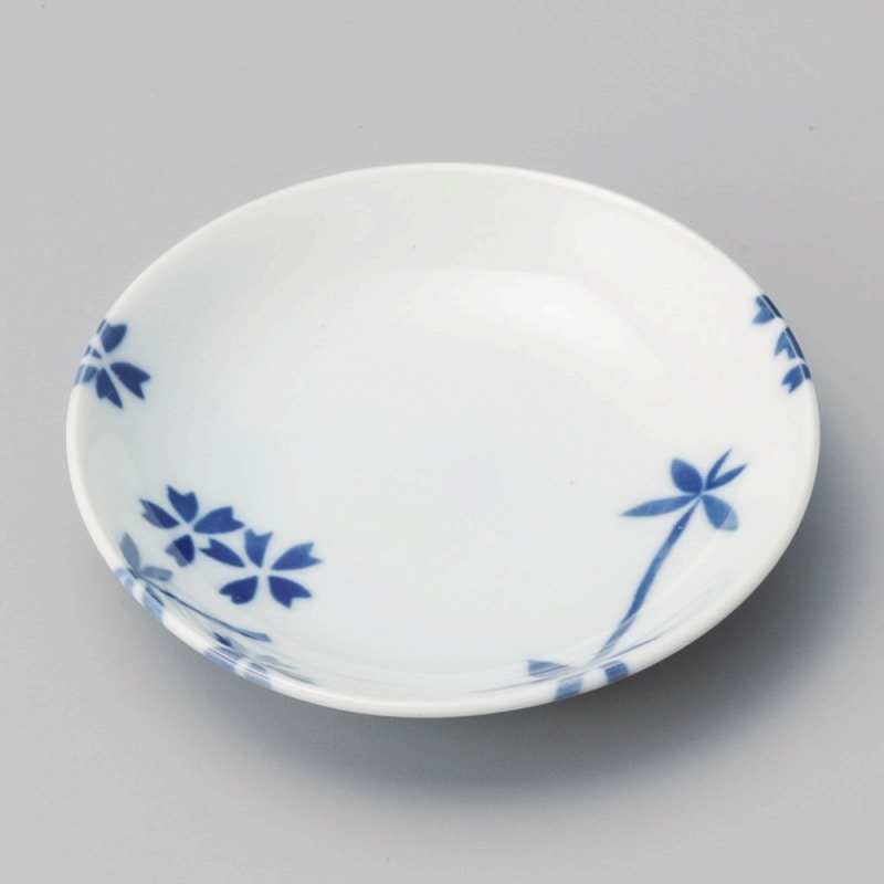 金正陶器 江戸小粋薬味皿 桜草 1個(ご注文単位1個)【直送品】