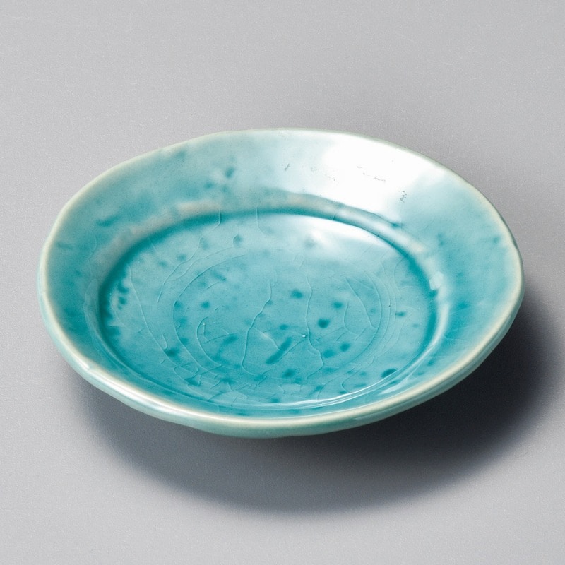 金正陶器 トルコ変形リム丸皿ミニ 1個(ご注文単位1個)【直送品】