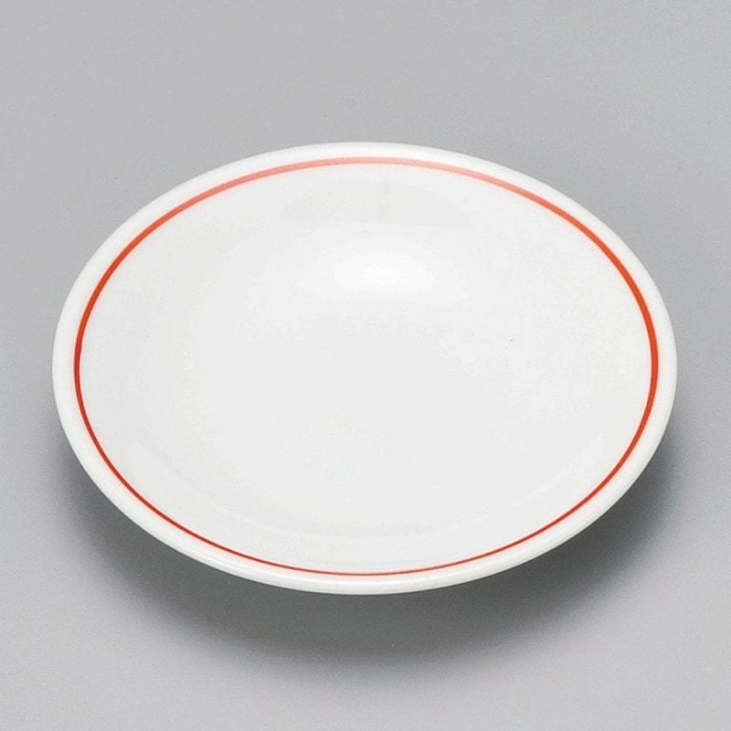金正陶器 赤筋3.0皿 1個(ご注文単位1個)【直送品】
