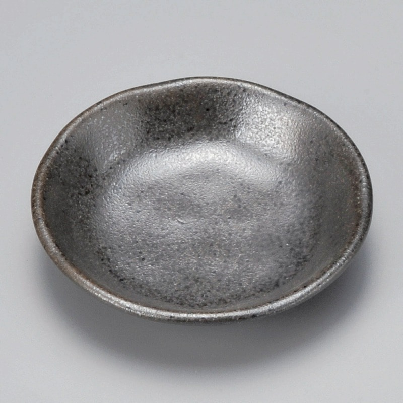 金正陶器 黒点布目3.0深皿 1個(ご注文単位1個)【直送品】