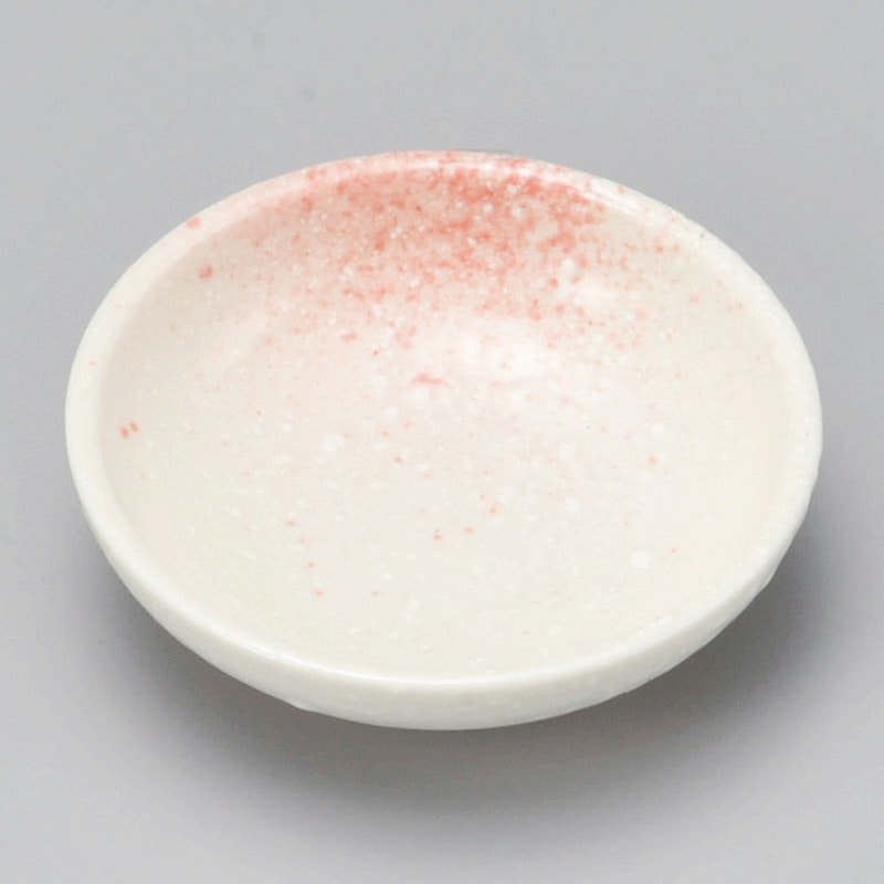 金正陶器 あわ雪ピンク吹3.0皿 1個(ご注文単位1個)【直送品】