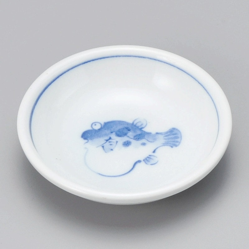 金正陶器 フグ厚口3.0皿 1個(ご注文単位1個)【直送品】